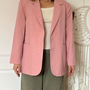 Elegant Pink Women's Blazer